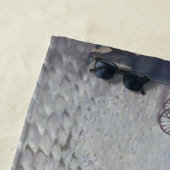 グスタヴカイレボッテ – パリ通り; Rainy Day ビーチタオル (インサイチュ)