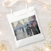 グスタヴカイレボッテ – パリ通り; Rainy Day フェイバーバッグ (クリップ留めされた状態)