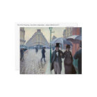 グスタヴカイレボッテ – パリ通り; Rainy Day