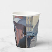 グスタヴカイレボッテ – パリ通り; Rainy Day 紙コップ (右)