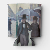 グスタヴカイレボッテ – パリ通り; Rainy Day 缶クーラー (正面)