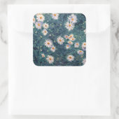 グスタヴカイレボッテ – ベッド・オブ・デイジー、詳細 スクエアシール (バッグ)