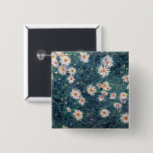 グスタヴカイレボッテ – ベッド・オブ・デイジー、詳細 缶バッジ (正面&裏面)