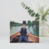 グスタヴカイレボッテ – ボートパーティー ポストカード (スタンド正面)