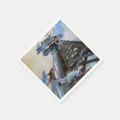 グスタヴカイレボッテ – ルポンデヨーロッパ スタンダードカクテルナプキン (角)