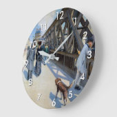 グスタヴカイレボッテ – ルポンデヨーロッパ ラージ壁時計 (傾斜)