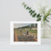 グスタヴカイレボッテ#137 -ファインアート ポストカード (スタンド正面)