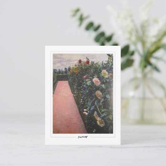 グスタヴカイレボッテ#181 -ファインアート ポストカード (スタンド正面)