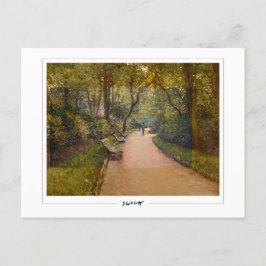 グスタヴカイレボッテ#74 -ファインアート ポストカード