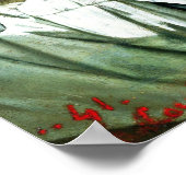 グスタヴコートベット – セルフポートレート ポスター (角)