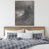 グスタヴドレによる難破船の後 キャンバスプリント (インサイチュ (寝室))