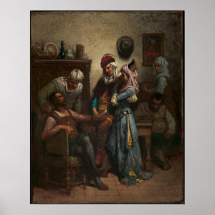 グスタヴドレードンキホーテとサンチョパンザ ポスター