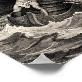 グスタヴドレ – カロン・ローイング/ダンテのインフェルノ ポスター (角)