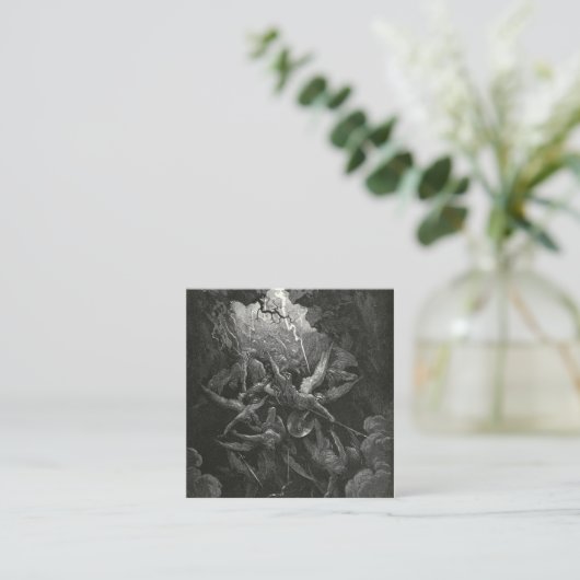 グスタヴドールの地獄の口 スクエア名刺 (スタンド正面)