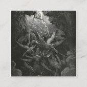 グスタヴドールの地獄の口 スクエア名刺 (正面)