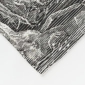 グスタヴドーレインフェルノ フリースブランケット (角)