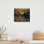 グスタヴドーレカラー版木、銅版、版画反逆エンジェル ポスター (キッチン)