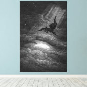 グスタヴドーレサタンインパラダイス失った キャンバスプリント (インサイチュ (ウッドフロア))