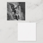 グスタヴドーレパラダイス失った スクエア名刺 (正面/裏面)