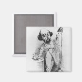 グスタヴフローベール解剖マダムボヴァリ マグネット (正面/裏面)