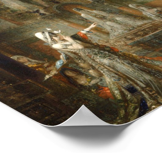 グスタヴモロー – サロメ踊りウィザヘロド ポスター (角)