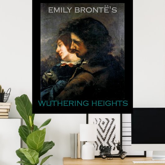 グスタヴ絵を描クレベ・ヒースクリフとキャシー？ ポスター (ホームオフィス)