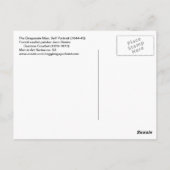 グスタヴ・コルベットの自暴自棄な男 ポストカード (裏面)