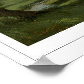 グスターブクールベットファインアート#206 ポスター (角)