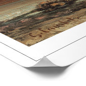 グスターブクールベットファインアート#705 ポスター (角)