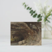 グスターブクールベット – サラジンの洞窟 ポストカード (スタンド正面)