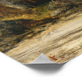 グスターブクールベット – ノルマンディビーチ ポスター (角)