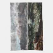 グスターブクールベット – 嵐の海/波 キッチンタオル (縦)