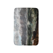 グスターブクールベット – 嵐の海/波 バスマット (正面縦)