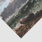 グスターブクールベット – 嵐の海/波 薄葉紙 (詳細)