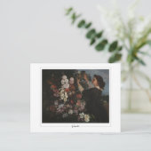 グスターブクールベット#129 -ファインアート ポストカード (スタンド正面)