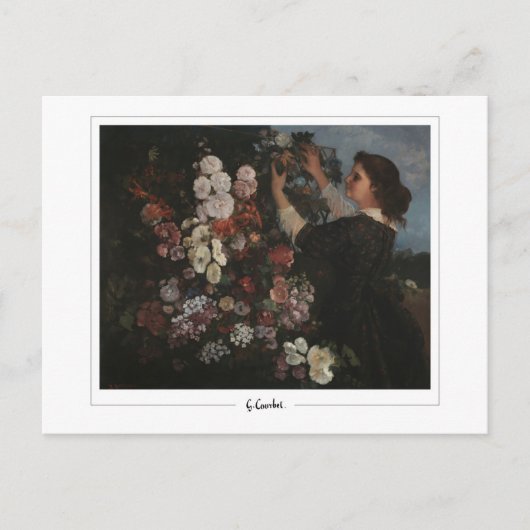 グスターブクールベット#129 -ファインアート ポストカード (正面)