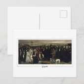 グスターブクールベット#389 -ファインアート ポストカード (正面/裏面)