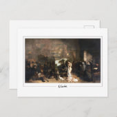 グスターブクールベット#587 -ファインアート ポストカード (正面/裏面)