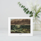 グスターブクールベット#65 -ファインアート ポストカード (スタンド正面)