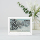 グスターブクールベット#666 -ファインアート ポストカード (スタンド正面)