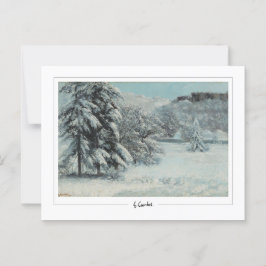 グスターブクールベット#666 -ファインアート ポストカード