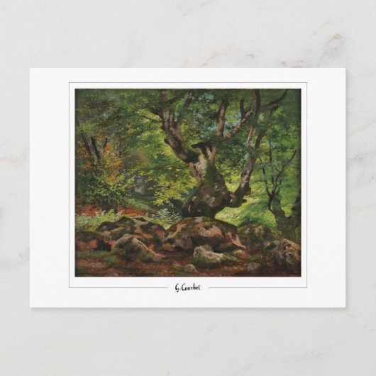 グスターブクールベット#748 -ファインアート ポストカード (正面)