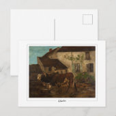 グスターブクールベット#789 -ファインアート ポストカード (正面/裏面)