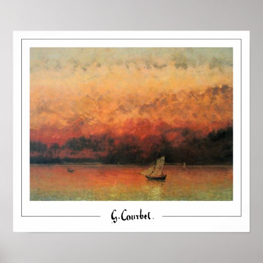 グスターブコートジディングアートポスター#128-2 ポスター (正面)