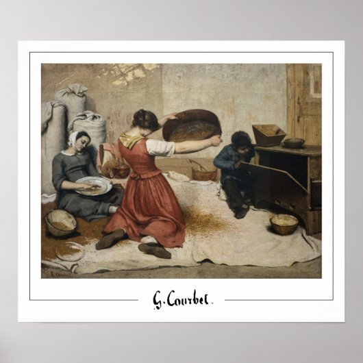 グスターブコートジディングアートポスター#175-2 ポスター (正面)