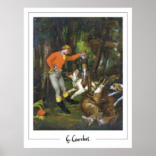 グスターブコートジディングアートポスター#302-2 ポスター (正面)