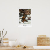 グスターブコートジディングアートポスター#304-2 ポスター (キッチン)