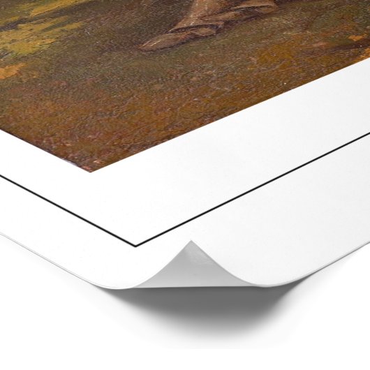 グスターブコートジディングアートポスター#35 ポスター (角)