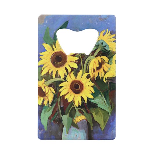 グスターブロワゾウサンフラワーエステティック写真サンフール クレジットカード栓抜き (正面)