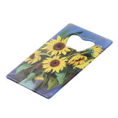 グスターブロワゾウサンフラワーエステティック写真サンフール クレジットカード栓抜き (裏面アングル)